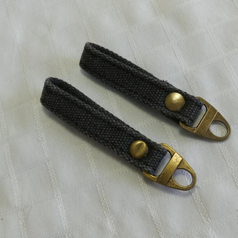 R- 4 attaches décoratives résistantes pour zipper